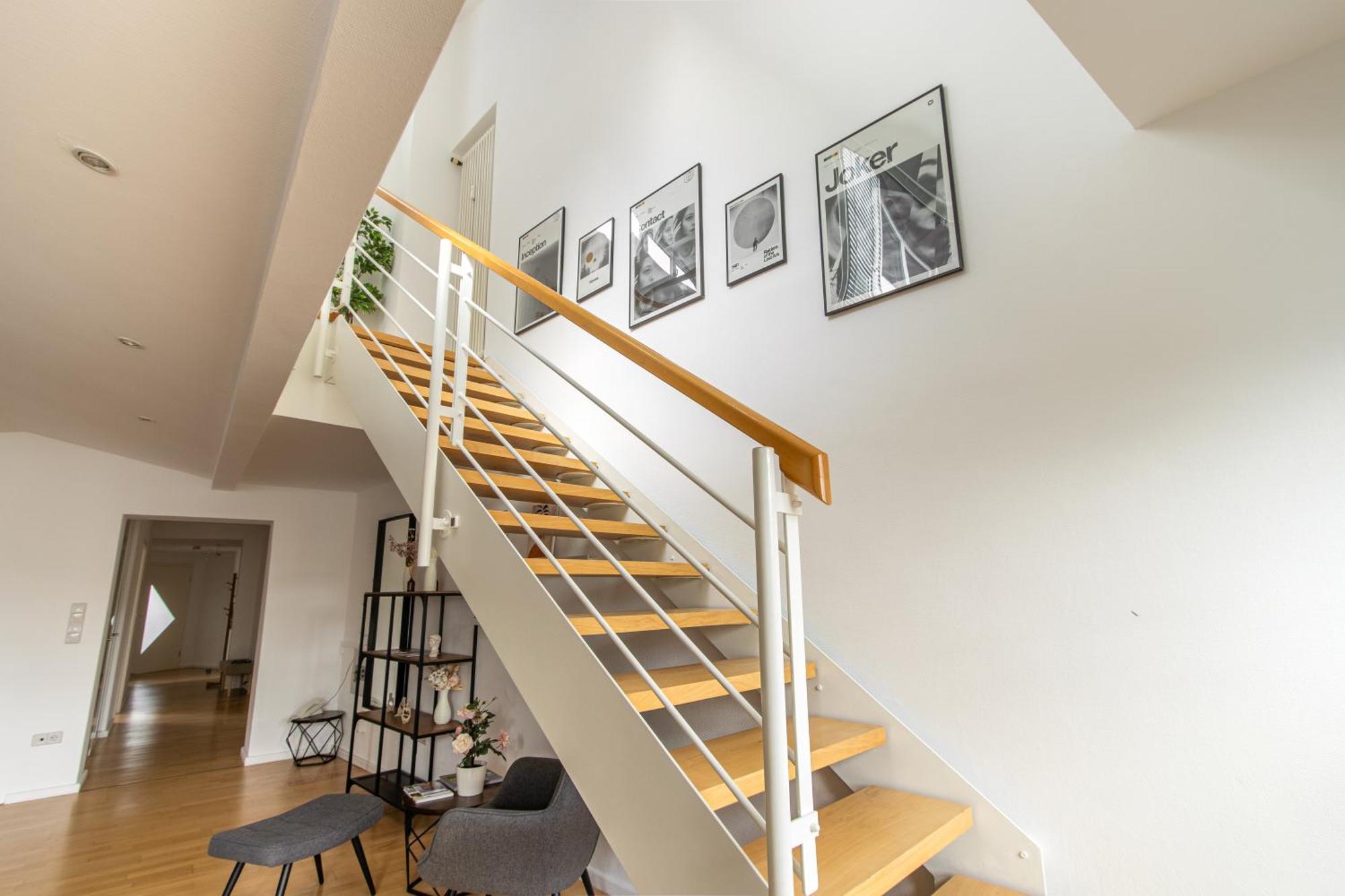 Penthouse-Maisonette - City Center, Highspeed Internet, Garage Вормс Екстериор снимка