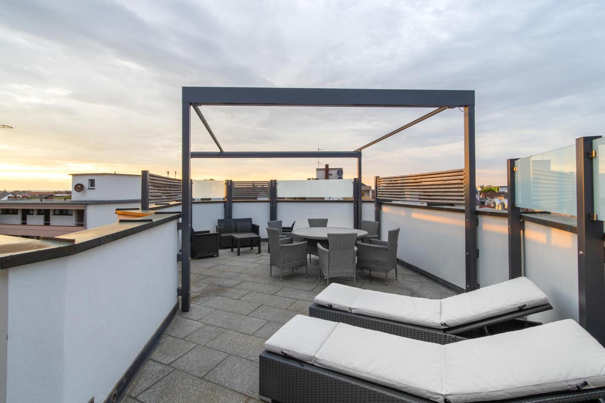 Penthouse-Maisonette - City Center, Highspeed Internet, Garage Вормс Екстериор снимка