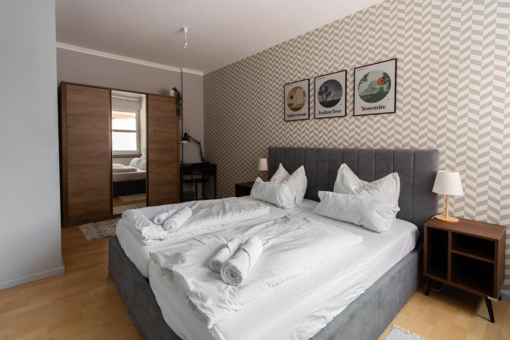 Penthouse-Maisonette - City Center, Highspeed Internet, Garage Вормс Екстериор снимка