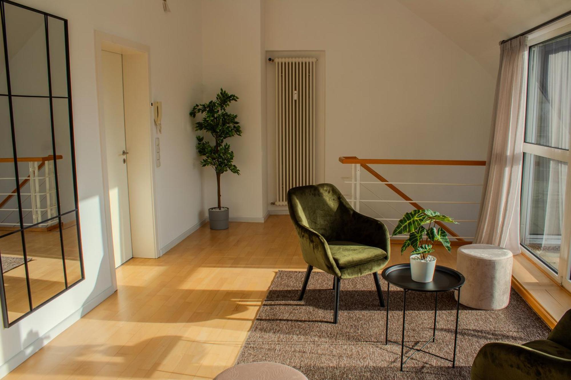 Penthouse-Maisonette - City Center, Highspeed Internet, Garage Вормс Екстериор снимка